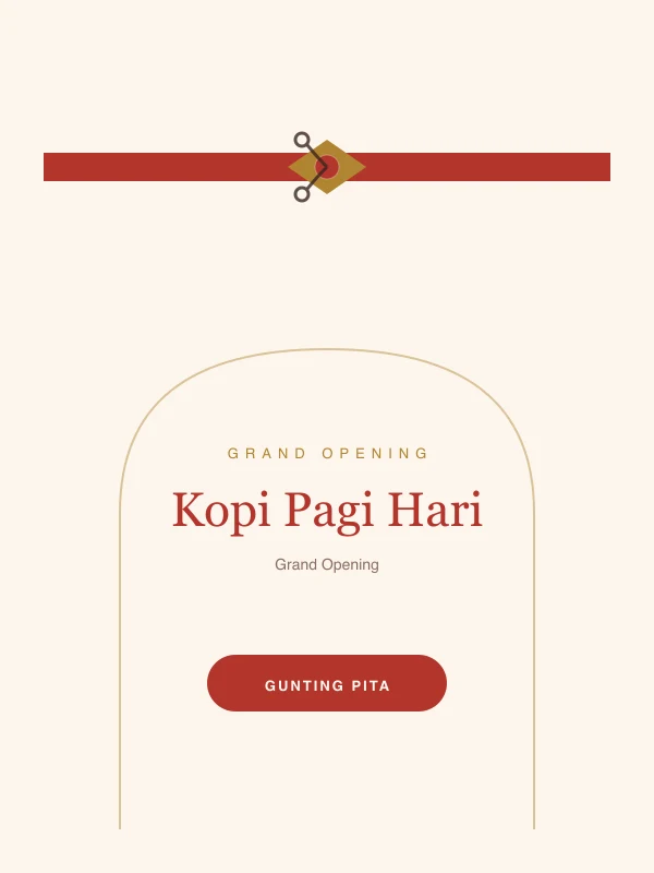 Template Grand Opening