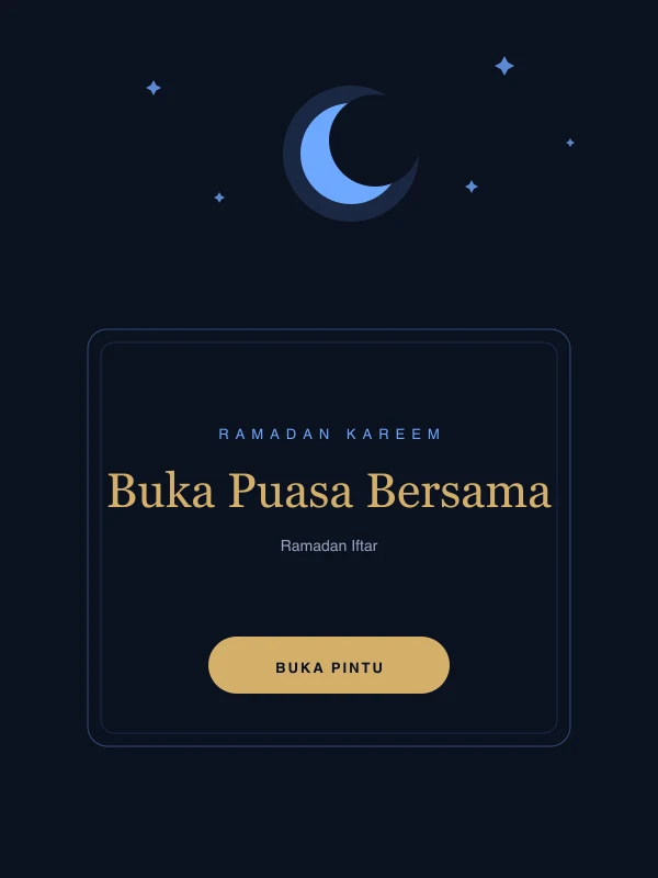 Template Ramadan Iftar